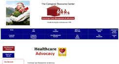 Desktop Screenshot of caregiverresourcecenter.com